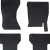 Autobodemmat 4 pcs Zwart geschikt voor Audi A4 B9 2015-2024>vidaXL Discount