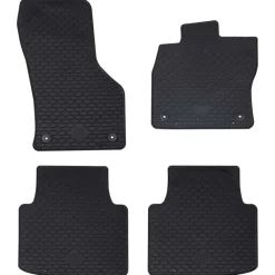 Voertuigonderdelen & -Accessoires*vidaXL Autobodemmat 4 pcs Zwart geschikt voor VW Arteon 2017- 4D Aft