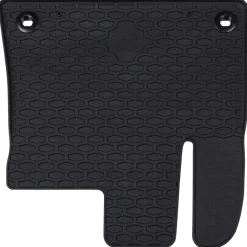 Voertuigonderdelen & -Accessoires*vidaXL Autobodemmat 4 pcs Zwart Rubber