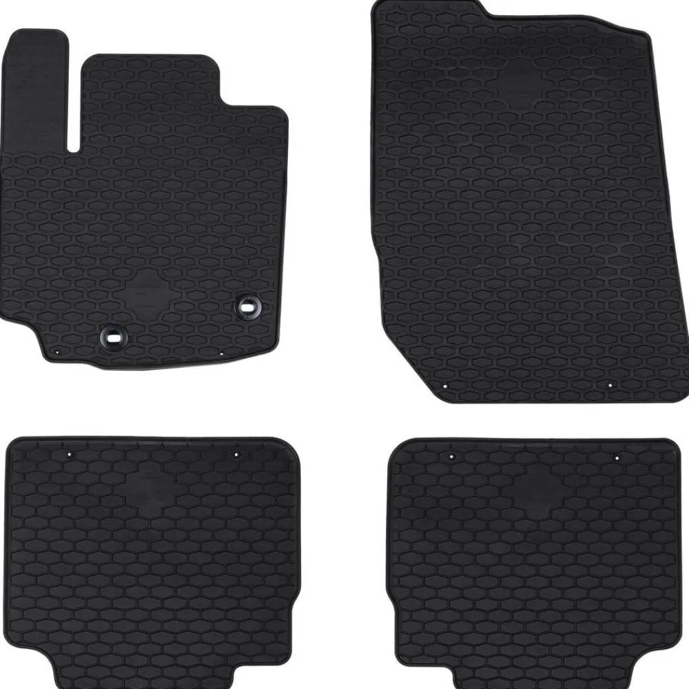 Autobodemmat 4 pcs Zwart Geschikt voor Suzuki S-CROSS 2022->vidaXL Discount