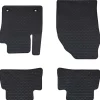 Voertuigonderdelen & -Accessoires*vidaXL Autobodemmat 4 pcs Zwart geschikt voor Toyota C-HR Hybrid 2023-