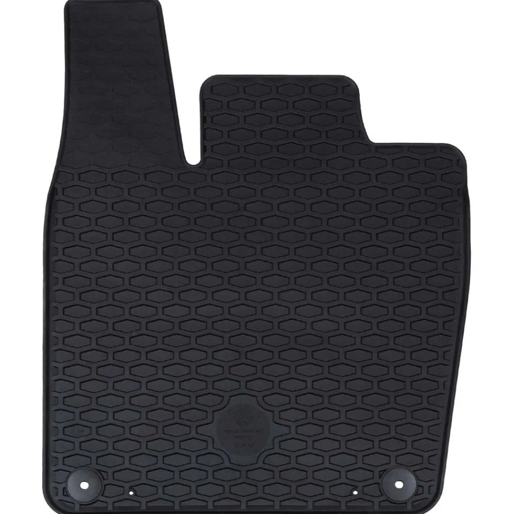 Voertuigonderdelen & -Accessoires*vidaXL Autobodemmat 4 pcs Zwart geschikt voor VW ID.7 2023- Rubber