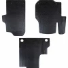 Voertuigonderdelen & -Accessoires*vidaXL Autobodemmat 3 pcs Zwart geschikt voor VW CRAFTER 2017- Rubber