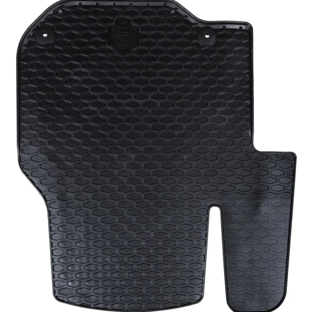 Voertuigonderdelen & -Accessoires*vidaXL Autobodemmat 3 pcs Zwart geschikt voor VW CRAFTER 2017- Rubber