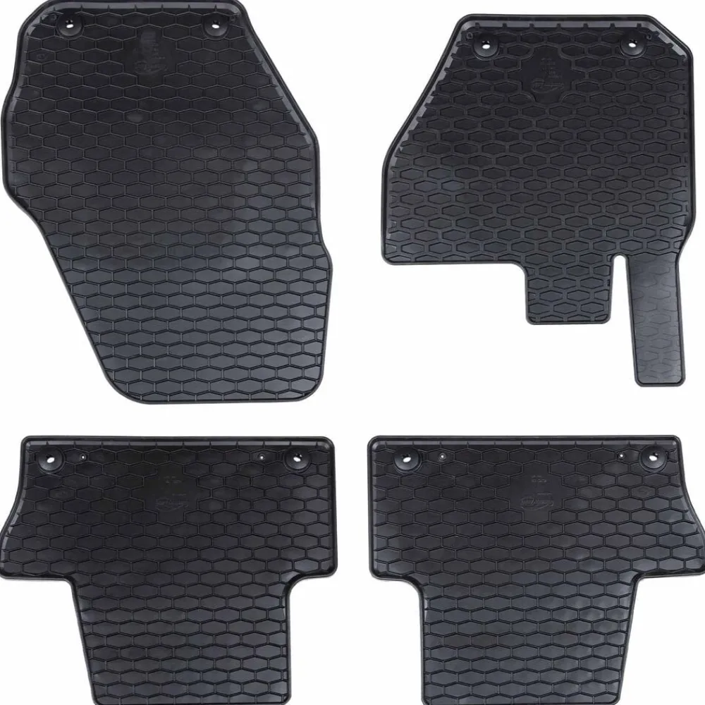 Voertuigonderdelen & -Accessoires*vidaXL Autobodemmat 4 pcs Zwart geschikt voor VOLVO XC60 2009-2017
