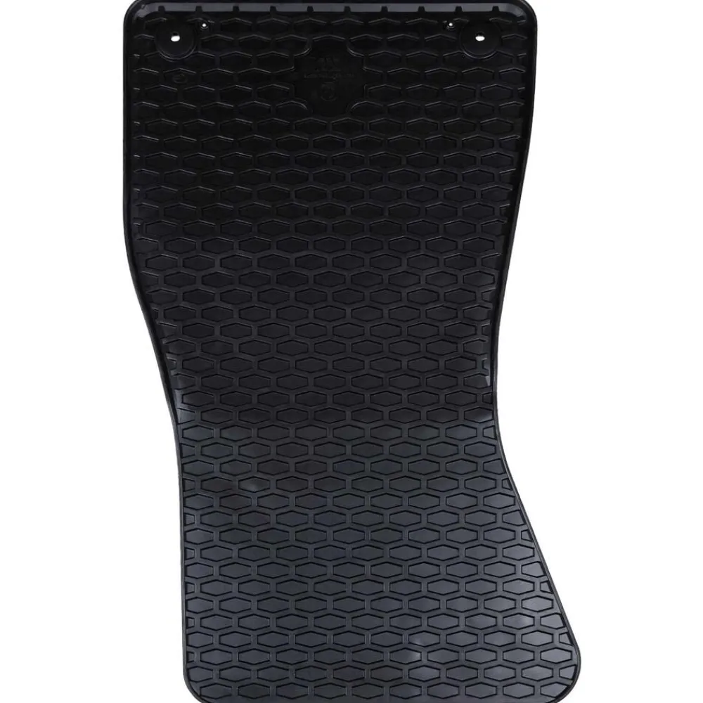 Voertuigonderdelen & -Accessoires*vidaXL Autobodemmat 4 pcs Zwart Rubber