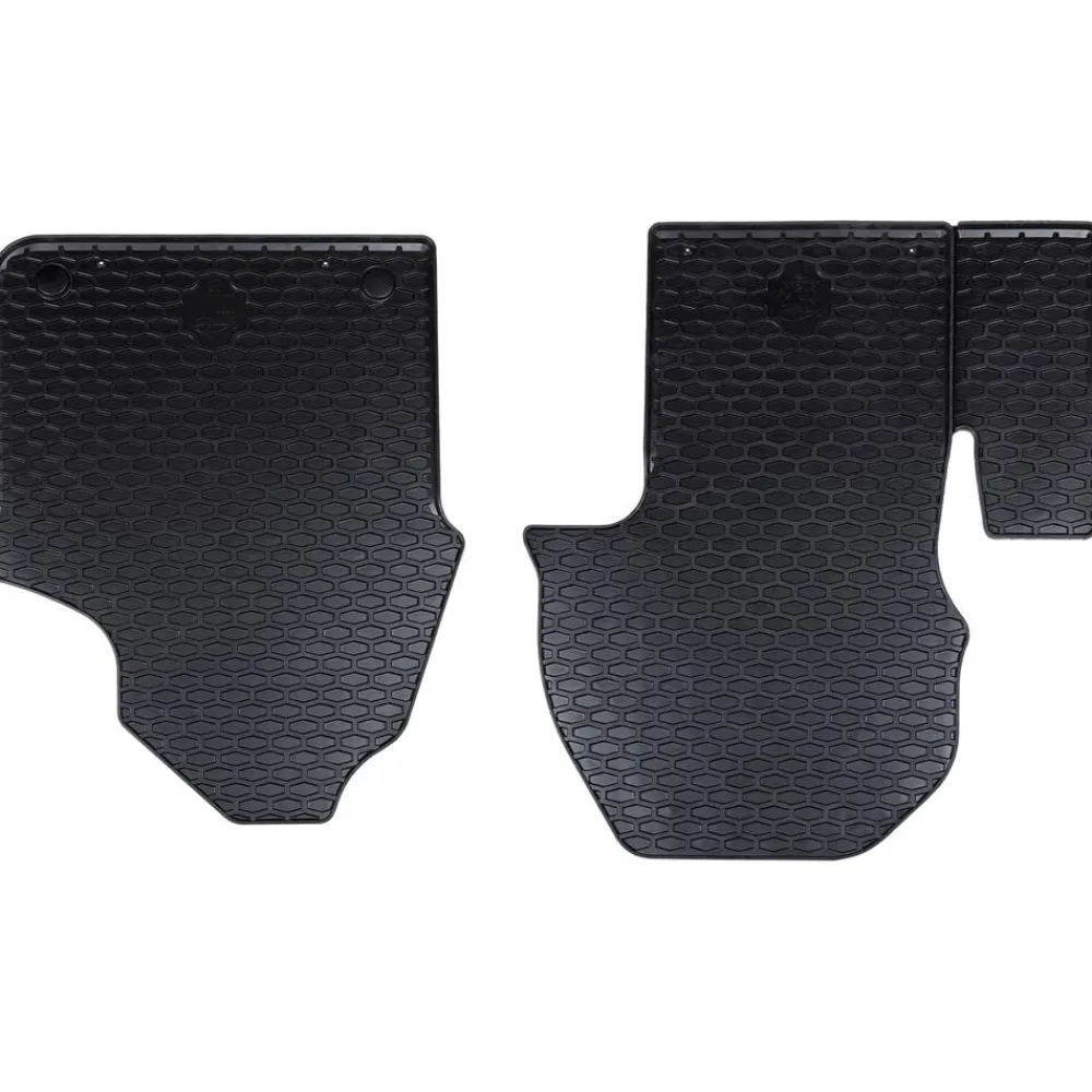 Voertuigonderdelen & -Accessoires*vidaXL Autobodemmat 2 pcs Zwart geschikt voor Mercedes SPRINTER 2018-