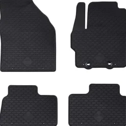 Voertuigonderdelen & -Accessoires*vidaXL Autobodemmat 4 pcs Zwart geschikt voor Toyota AYGO X 2022-