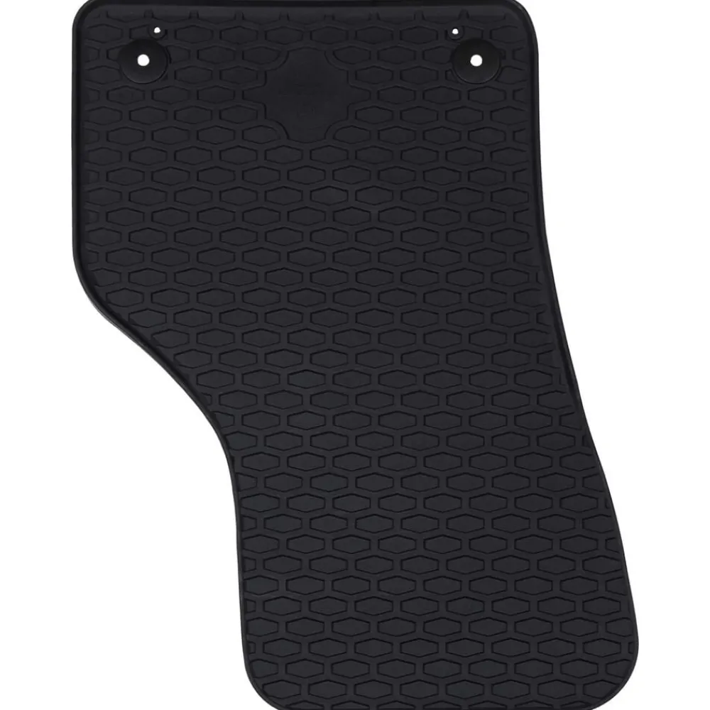 Autobodemmat 4 pcs Zwart Rubber>vidaXL