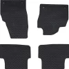 Autobodemmat 4 pcs Zwart geschikt voor Škoda FABIA 2021- Rubber>vidaXL Hot