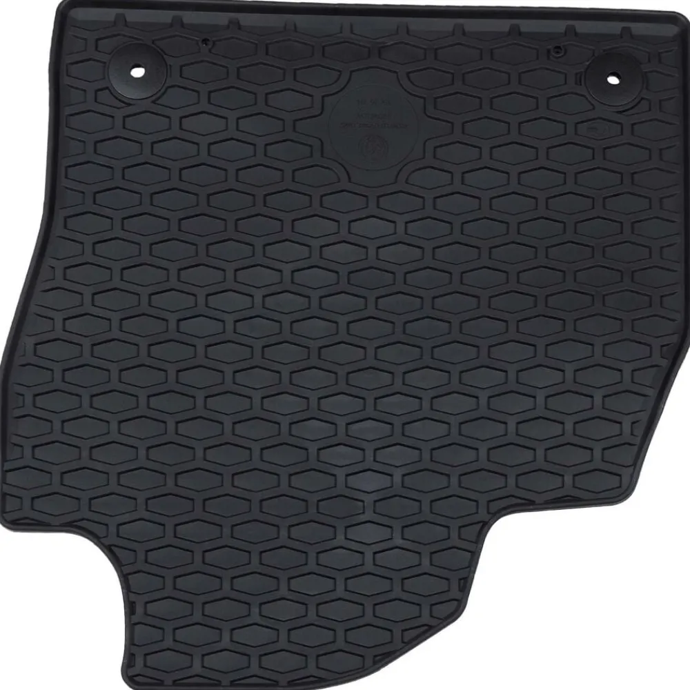 Autobodemmat 4 pcs Zwart geschikt voor Škoda FABIA 2021- Rubber>vidaXL Hot