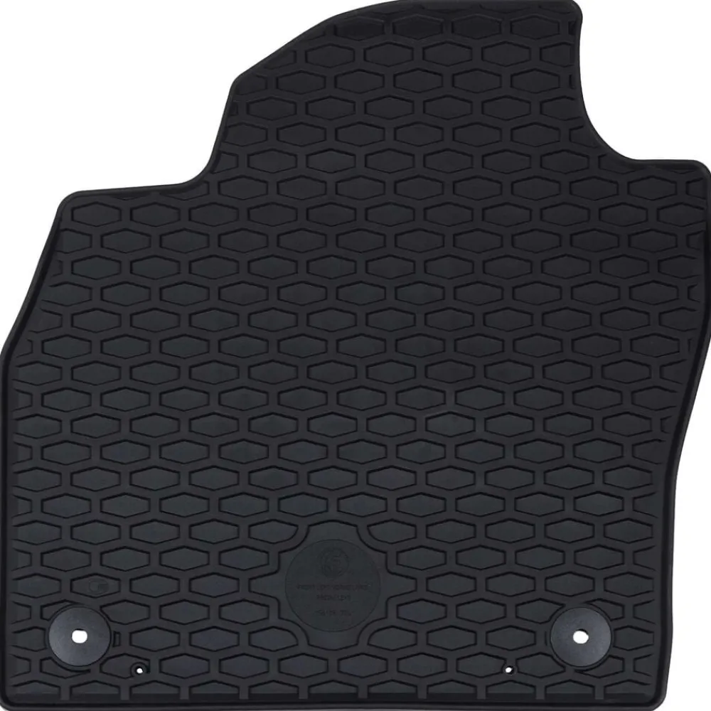 Voertuigonderdelen & -Accessoires*vidaXL Autobodemmat 4 pcs Zwart geschikt voor KAMIQ 2019- Rubber