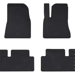 Autobodemmat 4 pcs Zwart Rubber>vidaXL Best