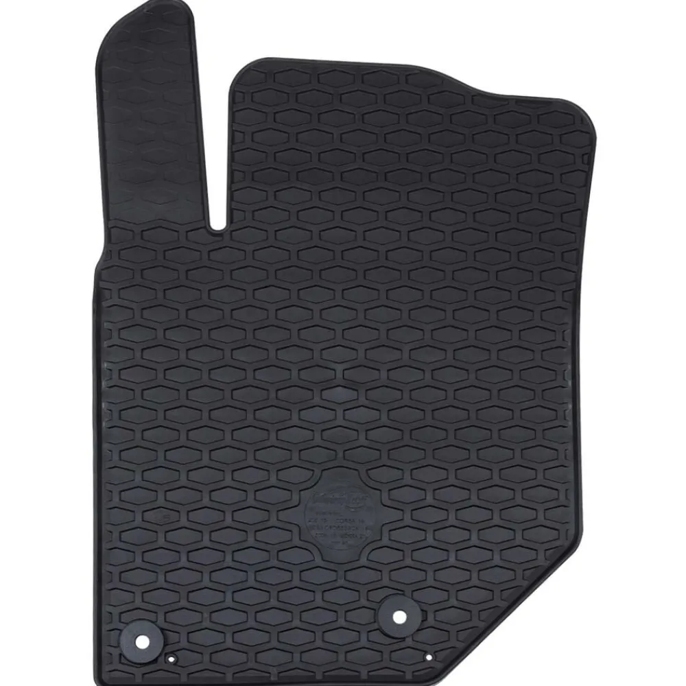 Voertuigonderdelen & -Accessoires*vidaXL Autobodemmat 4 pcs Zwart Geschikt voor C4 2021- Rubber