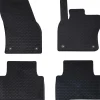 Autobodemmat 4 pcs Zwart geschikt voor VW TIGUAN 2016-2023>vidaXL