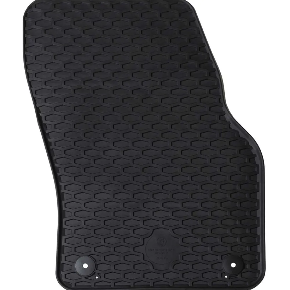 Autobodemmat 4 pcs Zwart Geschikt voor Audi Q3 2019-2025 Rubber>vidaXL Online