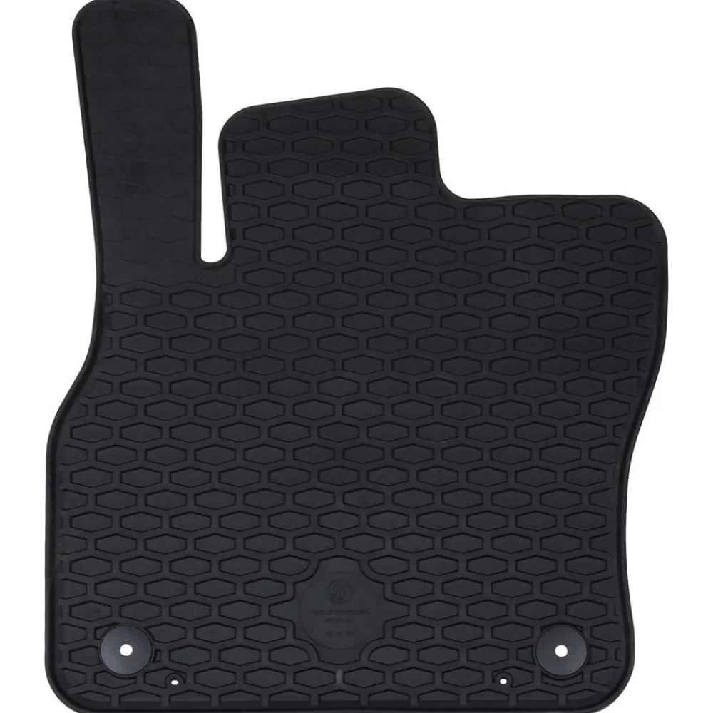 Autobodemmat 4 pcs Zwart Geschikt voor Audi Q3 2019-2025 Rubber>vidaXL Online