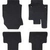 Autobodemmat 4 pcs Zwart Rubber>vidaXL Sale