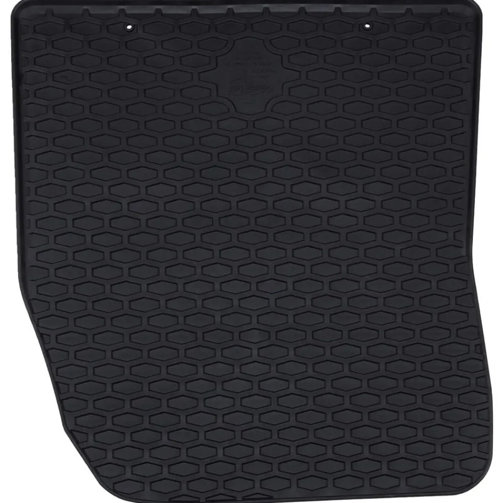 Autobodemmat 2 pcs Zwart Rubber>vidaXL Clearance