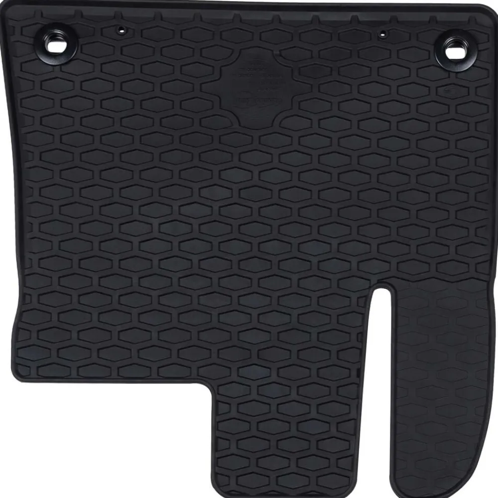 Autobodemmat 2 pcs Zwart Rubber>vidaXL Clearance