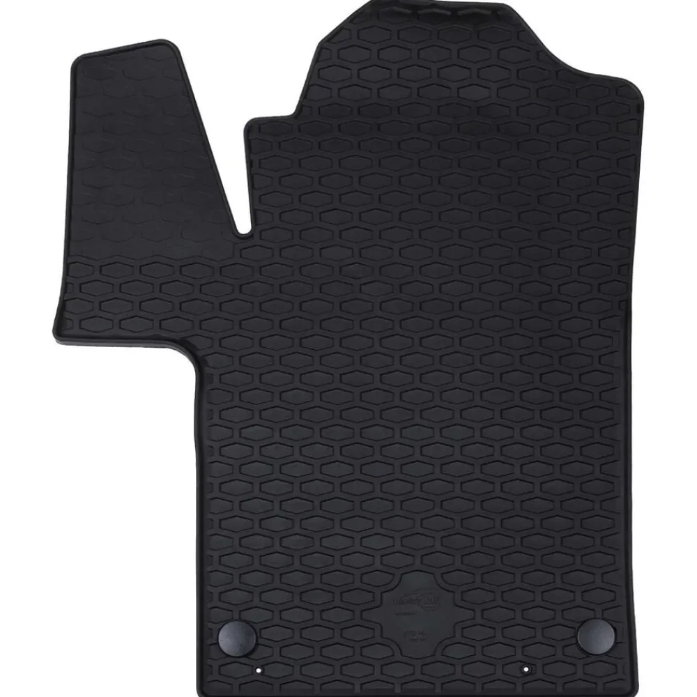 Autobodemmat 2 pcs Zwart Rubber>vidaXL Best
