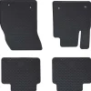 Autobodemmat 4 pcs Zwart geschikt voor Ford Focus 2018- 4D Aft.>vidaXL Discount