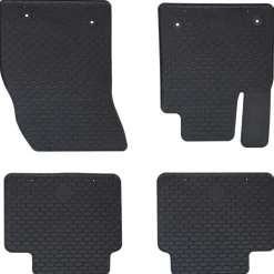 Autobodemmat 4 pcs Zwart geschikt voor Ford Focus 2018- 4D Aft.>vidaXL Discount