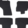 Voertuigonderdelen & -Accessoires*vidaXL Autobodemmat 4 pcs Zwart geschikt voor LEON eTSI MHEV 2020-