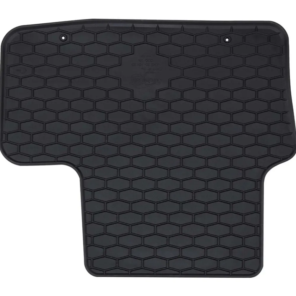 Voertuigonderdelen & -Accessoires*vidaXL Autobodemmat 4 pcs Zwart geschikt voor CAPTUR 2020- Rubber