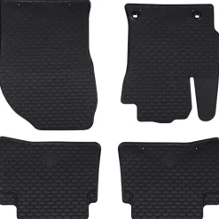 Autobodemmat 4 pcs Zwart geschikt voor Toyota COROLLA 2019->vidaXL Online