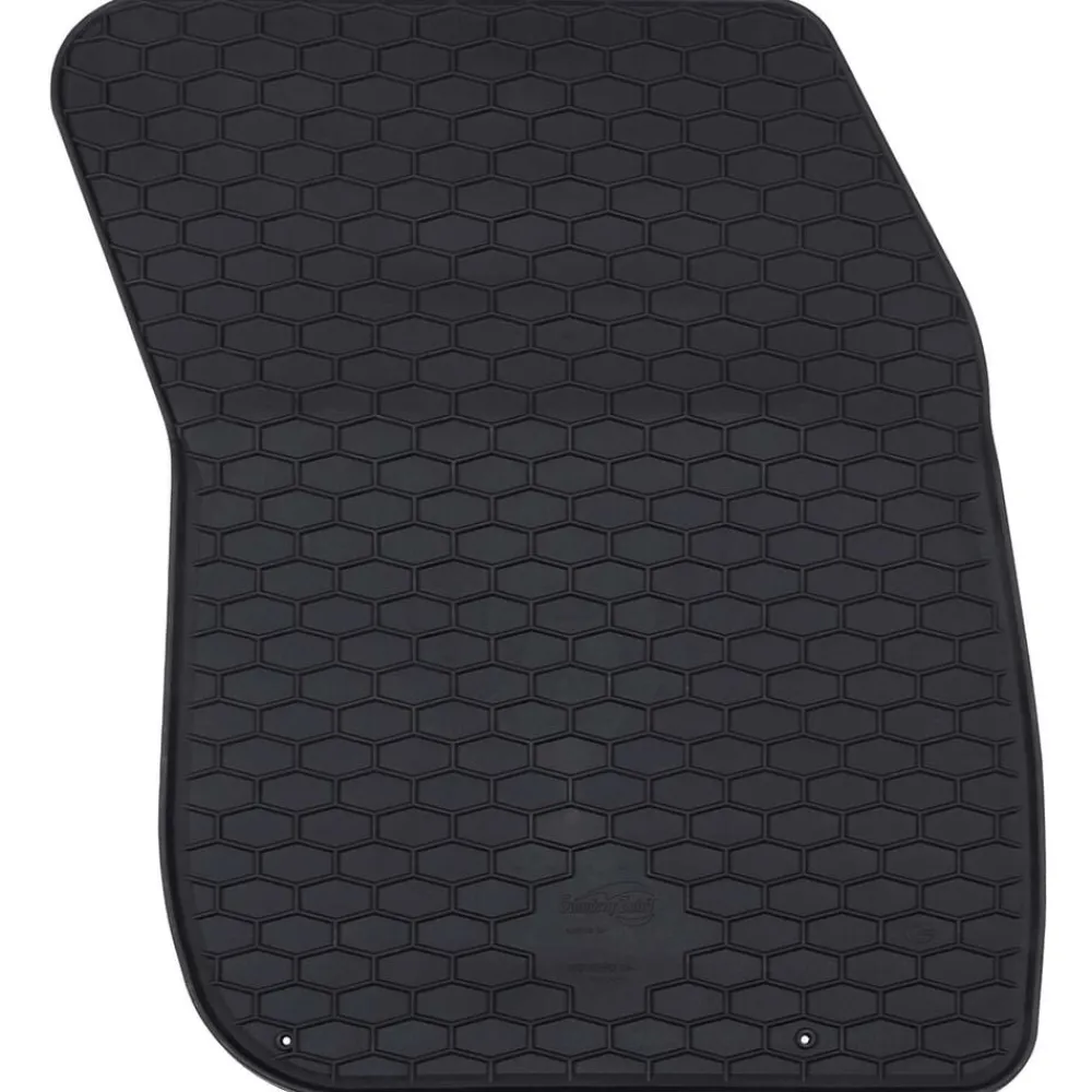 Voertuigonderdelen & -Accessoires*vidaXL Autobodemmat 4 pcs Zwart geschikt voor Ford MONDEO 2014- Rubber