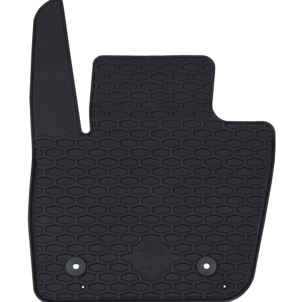 Voertuigonderdelen & -Accessoires*vidaXL Autobodemmat 4 pcs Zwart geschikt voor Ford MONDEO 2014- Rubber