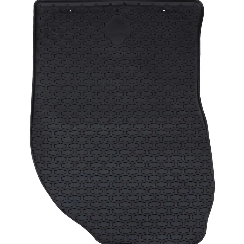 Voertuigonderdelen & -Accessoires*vidaXL Autobodemmat 4 pcs Zwart Rubber