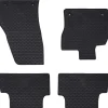 Voertuigonderdelen & -Accessoires*vidaXL Autobodemmat 4 pcs Zwart geschikt voor T-ROC Cabrio 2019-