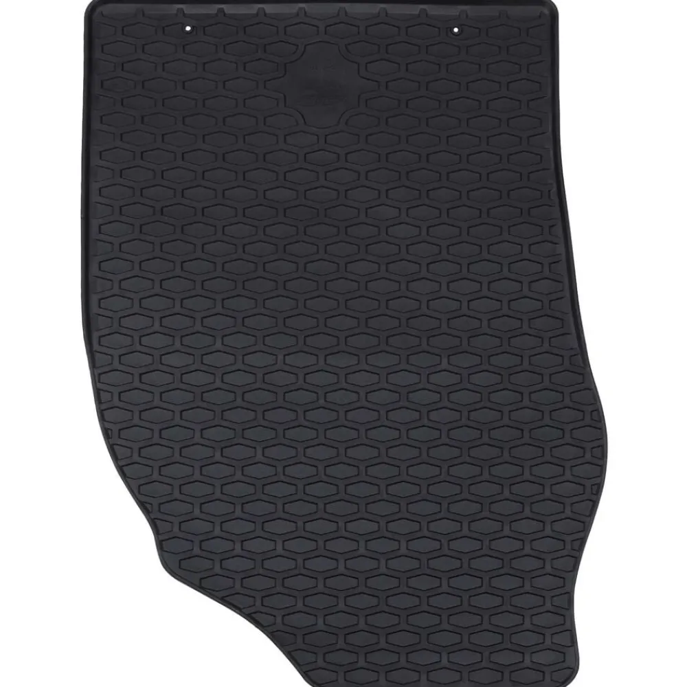 Voertuigonderdelen & -Accessoires*vidaXL Autobodemmat 4 pcs Zwart Rubber