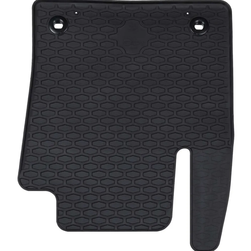 Voertuigonderdelen & -Accessoires*vidaXL Autobodemmat 4 pcs Zwart Rubber