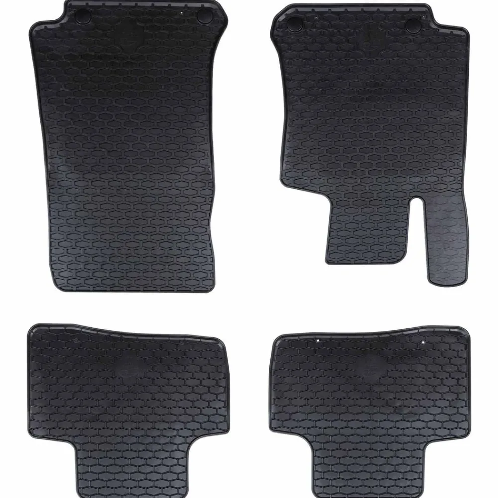 Voertuigonderdelen & -Accessoires*vidaXL Autobodemmat 4 pcs Zwart geschikt voor GLC 2016-2022 Rubber