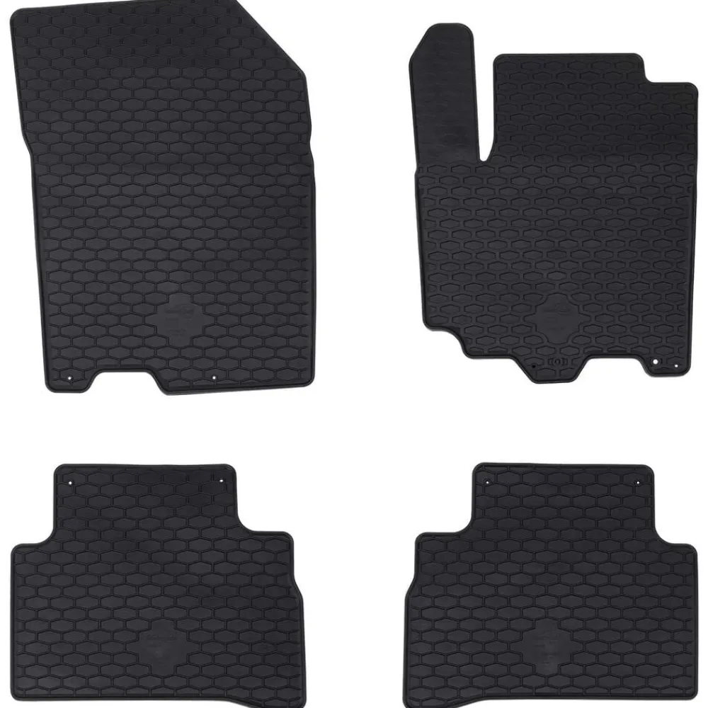 Autobodemmat 4 pcs Zwart Geschikt voor Suzuki VITARA 2015->vidaXL Best