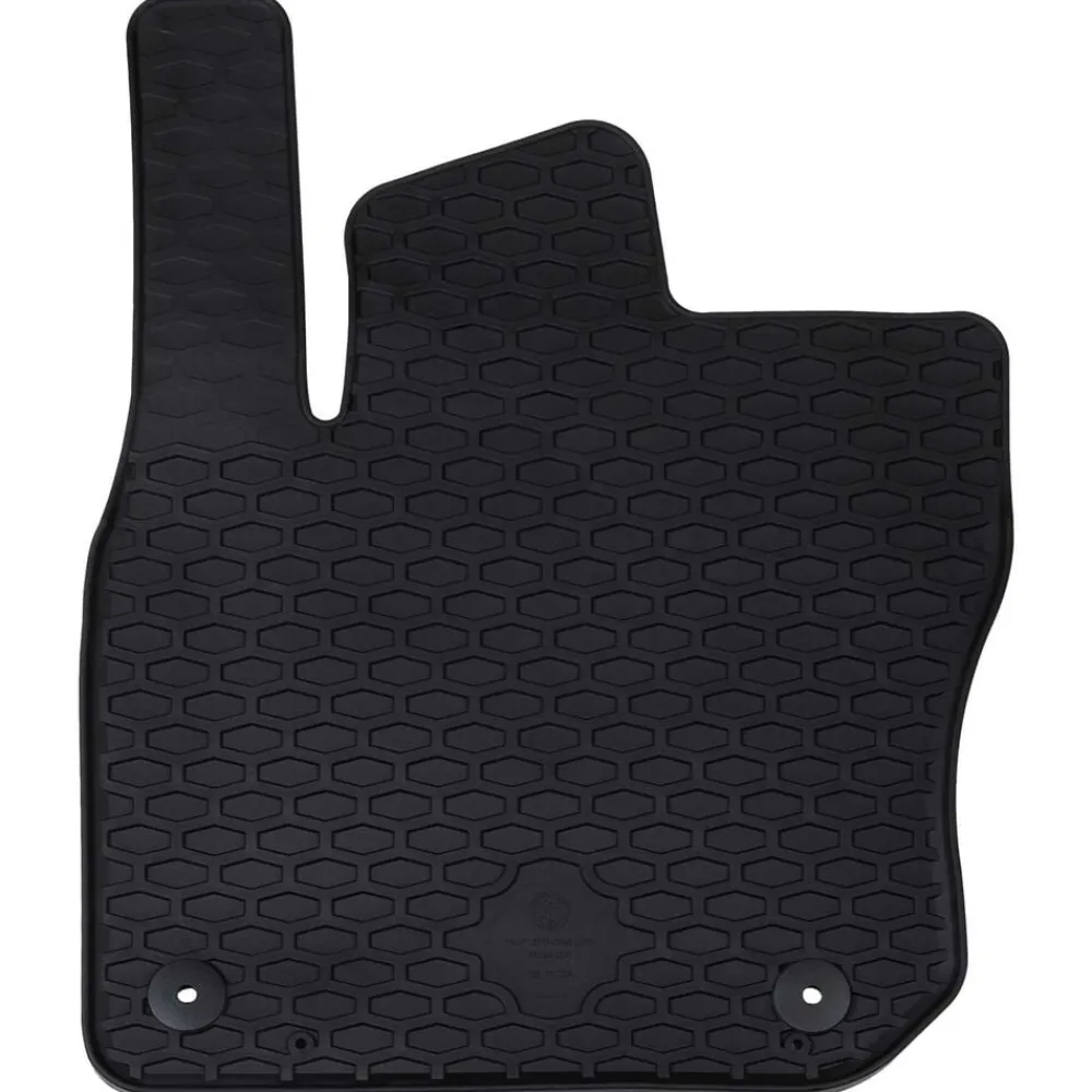 Autobodemmat 4 pcs Zwart Rubber>vidaXL Sale