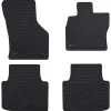 Autobodemmat 4 pcs Zwart Rubber>vidaXL Discount