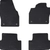 Voertuigonderdelen & -Accessoires*vidaXL Autobodemmat 4 pcs Zwart Rubber