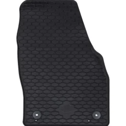 Voertuigonderdelen & -Accessoires*vidaXL Autobodemmat 4 pcs Zwart Rubber