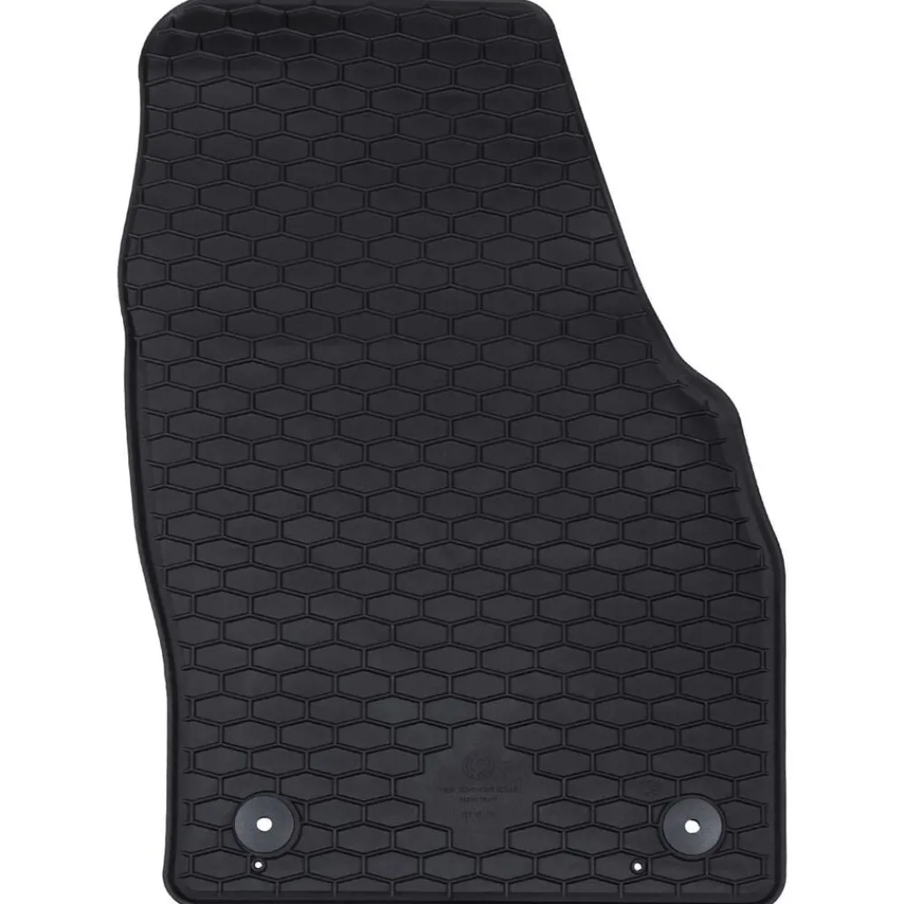Voertuigonderdelen & -Accessoires*vidaXL Autobodemmat 4 pcs Zwart Rubber
