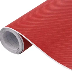 Voertuigonderdelen & -Accessoires*vidaXL Autofolie 4D 100x150 cm Rood