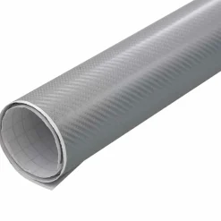 Voertuigonderdelen & -Accessoires*vidaXL Autofolie 4D 100x150 cm kleurig Zilver