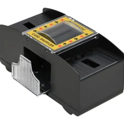 Spellen*vidaXL Automatische kaartenschudder zwart 2 deks