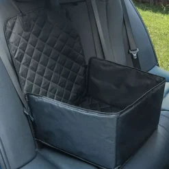 Autostoelhoes voor honden zwart 45x45x25/55 cm>vidaXL Online