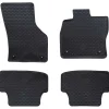Autovloermat 4 stuks Zwart geschikt voor Audi A3 2012-2020 Rubber>vidaXL Clearance
