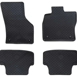 Autovloermat 4 stuks Zwart geschikt voor Audi A3 2012-2020 Rubber>vidaXL Clearance