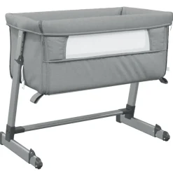 Babybed met matras linnen>vidaXL Sale